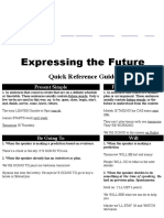 Expressing The Future: Quick Reference Guide