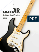 GUITAR - Syllabus Specification 2018 Edition