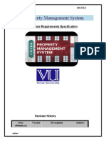 Hotel Property Management System: Software Requirements Specification