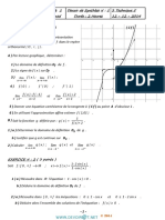 Devoir de Synthèse N°1 - Math - 3ème Technique (2014-2015) MR Loukil Mohamed