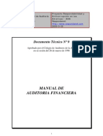 Manual para Realizacion de Auditoria Financier A