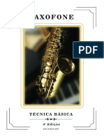 Saxofone Técnica Básica 4ª Edição