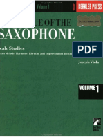 VIOLA, J. - The Technique of the Saxophone - Vol. 1