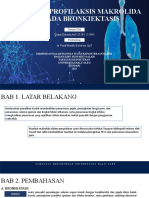 Terapi Profilaksis Makrolida Pada Bronkiektasis