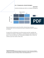 Atividade 1 - Planejamento e Gestão Estratégica