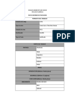 Pauta Informe de Psicología