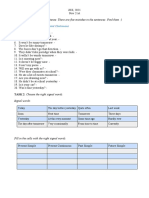 Present Past Future Grammar Drills 140707