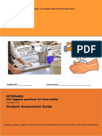 2 - SITXFSA001 - USE HYGIENIC PRACTICES FOR FOOD SAFETY Student Guide