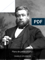 Charles Spurgeon Plans de Predications I