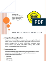 Makalah Pengolahan Data