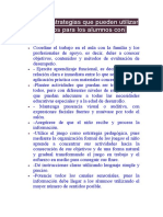 1 Algunas Estrategias Que Pueden Utilizar Los Maestros para Los Alumnos Con