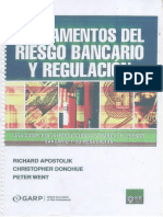 Fundamentos Del Riesgo Bancario y Su Regulacion