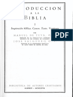 De Tuya - Salguero, Introduccion A La Biblia I