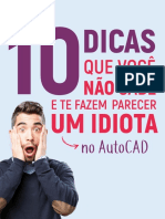 10 Comandos Que Você Não Sabe No Autocad Que Fazem VC Parecer Um Idiota! KKK