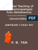 Essential Teaching of The Dhammasangani