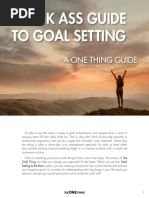 A Kick Ass Guide To Goal Setting