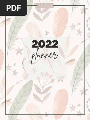 2022 Planner Boho g6elyx