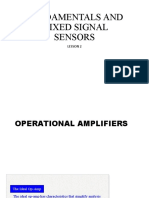Lesson 2 Operational Amplifiers