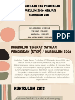 Kel 3 - PPT - Perbedaan & Perubahan Kurikulum 2006 Menjadi Kurikulum 2013