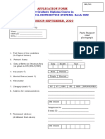 Application Form - PGDC TnD XXX_Revised