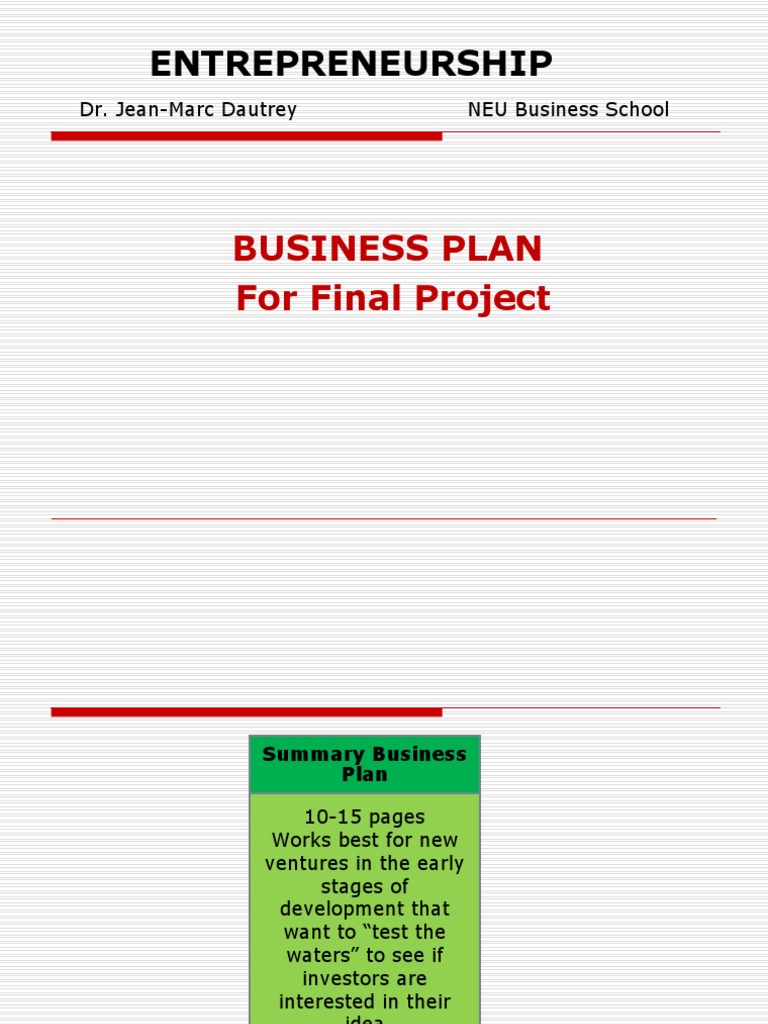 10.3 Business Plan For Final Project Sent Sept 7 2021 | PDF | Finance ...