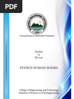 Statics of Rigid Bodies Module 3