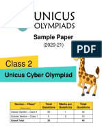 UCO Sample Papers For Class 2