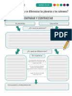 ¿En qué se parecen y se diferencian las planarias y los salmones_