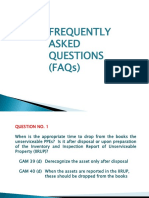 FAQ in Disposal