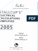 NFPA 70 Stallcups 2005 Electrical Calculations Simplified