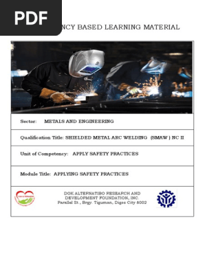 SMAW-CBLM-APPLYING-SAFETY-PRACTICES