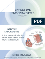 Infective Endocarditis: Christine Joy F. Baquiran MED-3C