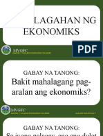 G9 - Kahalagahan NG Ekonomiks