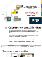 Estrategias colaboración espacios virtuales