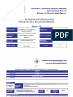 Secuencia Didáctica Quimica Bloque IV