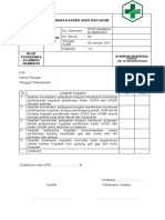 Daftar Tilik Pembinaan Kader