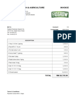 Fiqgrow Biotech & Agriculture Invoice: Bill To Invoice # Invoice Date