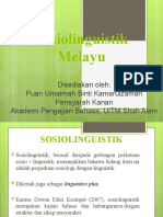 Kuliah Sosiolinguistik