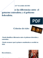 Centralistas y Federalistas