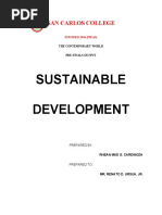 Sustainable Development: San Carlos College