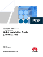 Quick Installation Guide (Co-Rru3702) : Singleran Wimax-Lte V100R001C00