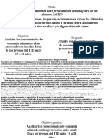 Alimentos Ultraprocesados