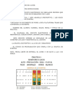 Práctica 1. - Semáforo de 4 Luces - 9 Isc.