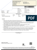 Haematology Test Name Result Unit Bio. Ref. Range Method