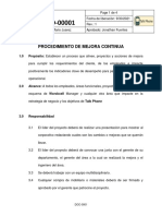 Procedimiento de Trabajo (ING-TP-D-00001)