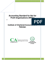 Final Accounting Standard For NPOs For SECP