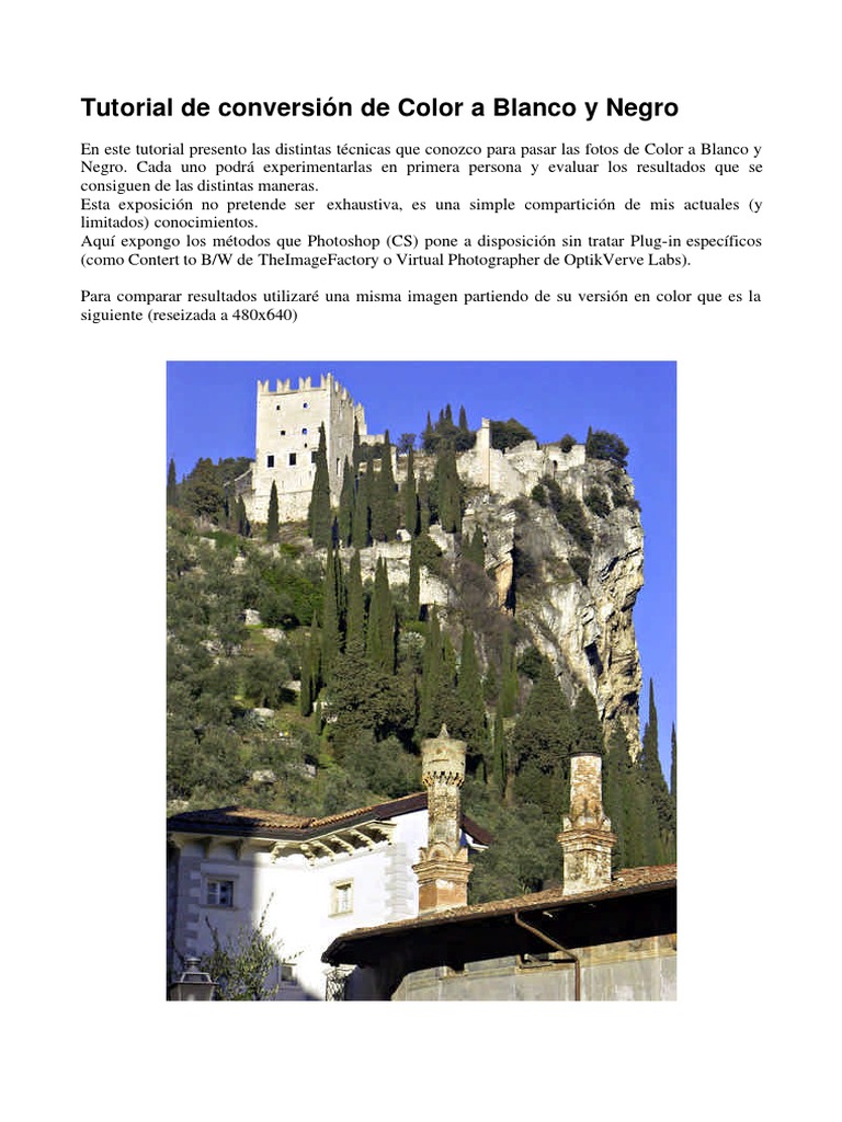 ElClubDigital Fotografia Digital Photoshop Pasa de Color A Blanco y