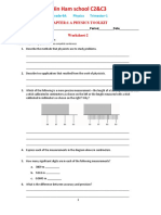 Bin Ham School C2&C3: Capter:1 A Physics Toolkit