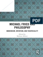 Abbott, Mathew (Editor) - Michael Fried and Philosophy - Absorption, Theatricality, and Modernism-Routledge (2017)