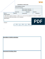 Assignment 01 Front Sheet: Unit Number and Title Unit 31: Statistics For Management